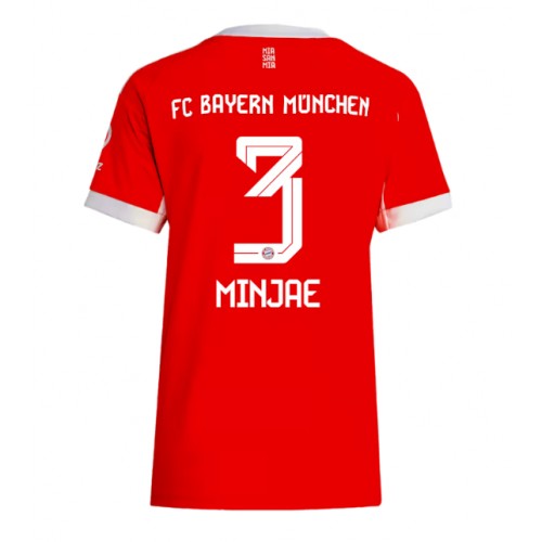 Bayern Munich Kim Min-jae #3 Hemmatröja Dam 2025-26 Kortärmad